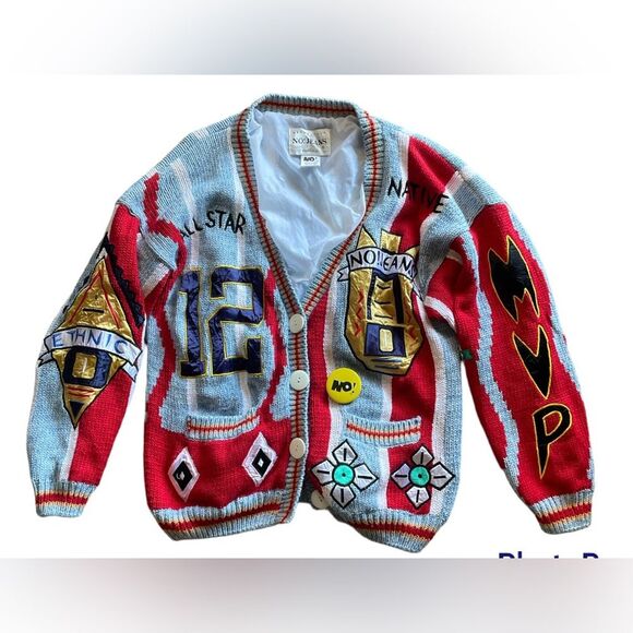 Vintage Absolutely No Jeans Authentic Lined Sweater One Size Fits All Hi… - Picture 1 of 7